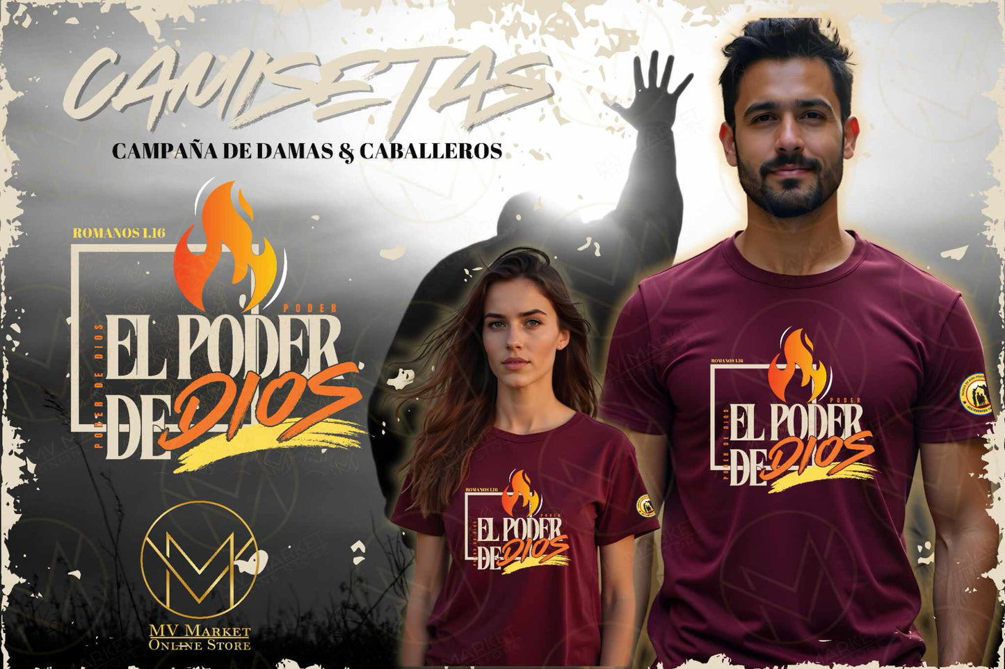 El Poder De Dios Camiseta