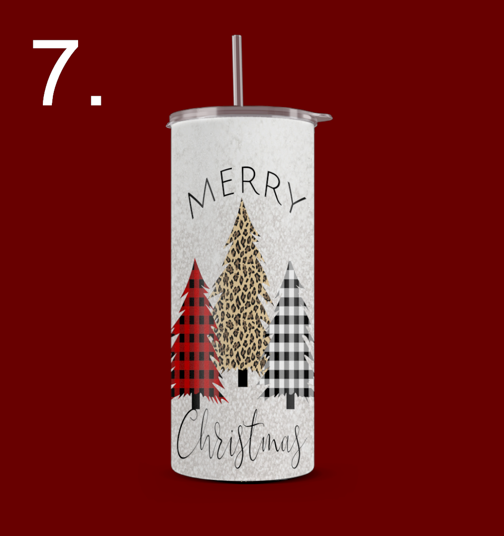 Christmas 20oz Tumblers