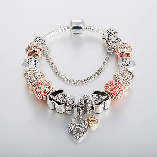 Fashion Luxury Rhinestone Charm Bracelet