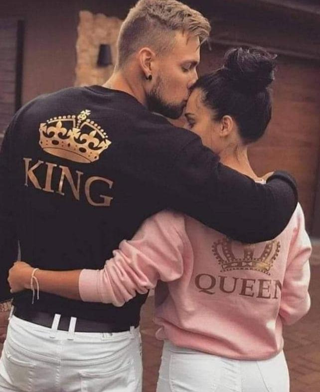 King and Queen Sweatshirts