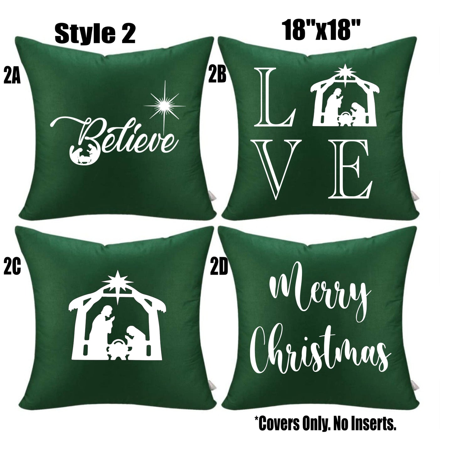 Christmas Pillow Covers/Cases