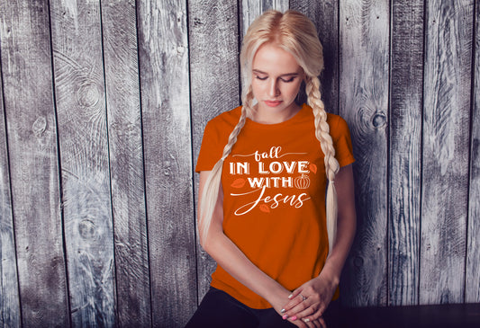 Fall In Love With Jesus T-Shirt
