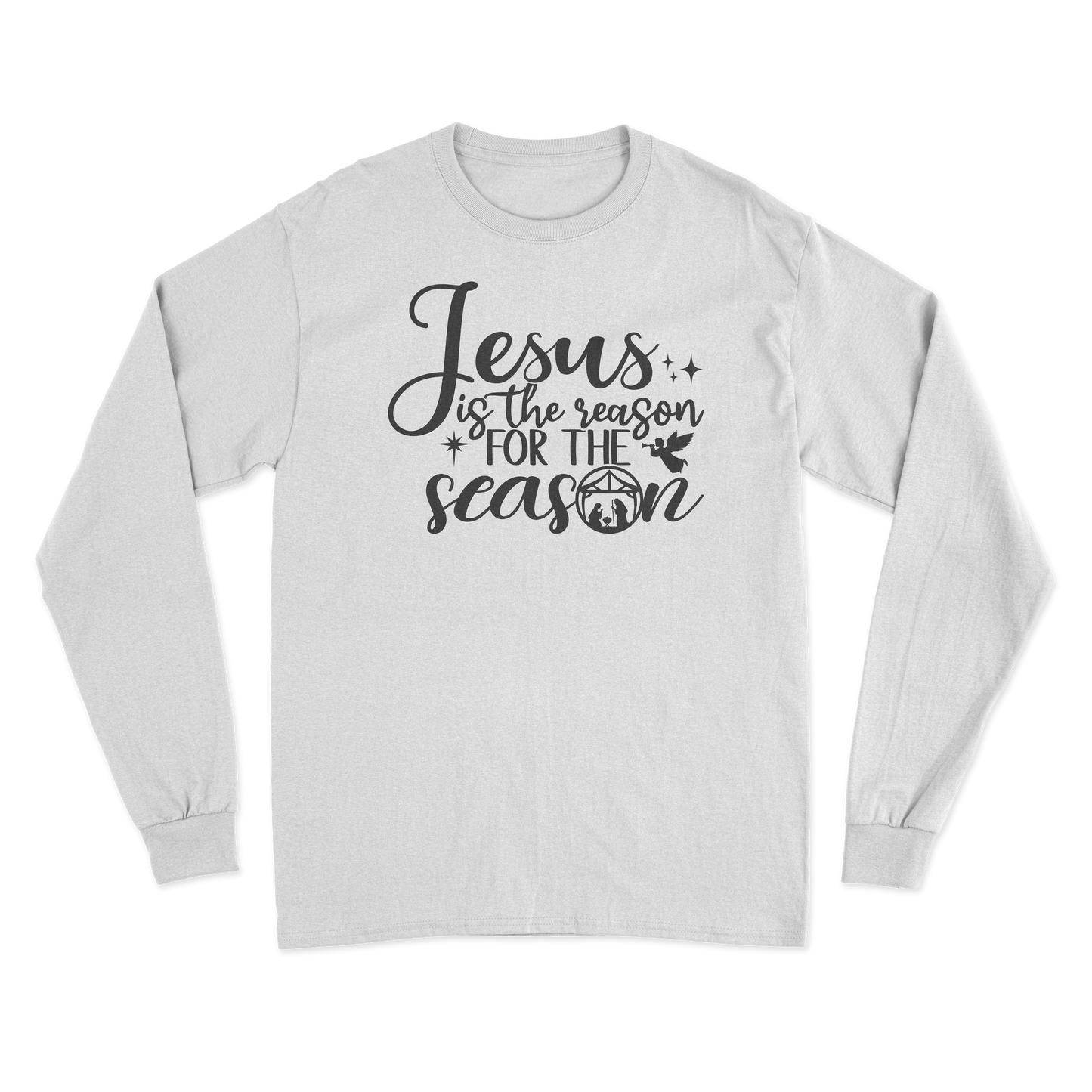 Jesus is the Reason for the Season Long Sleeve T-Shirts