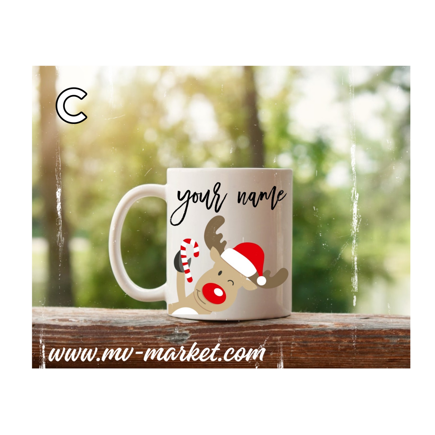 Customizable Christmas 11 Oz Mugs