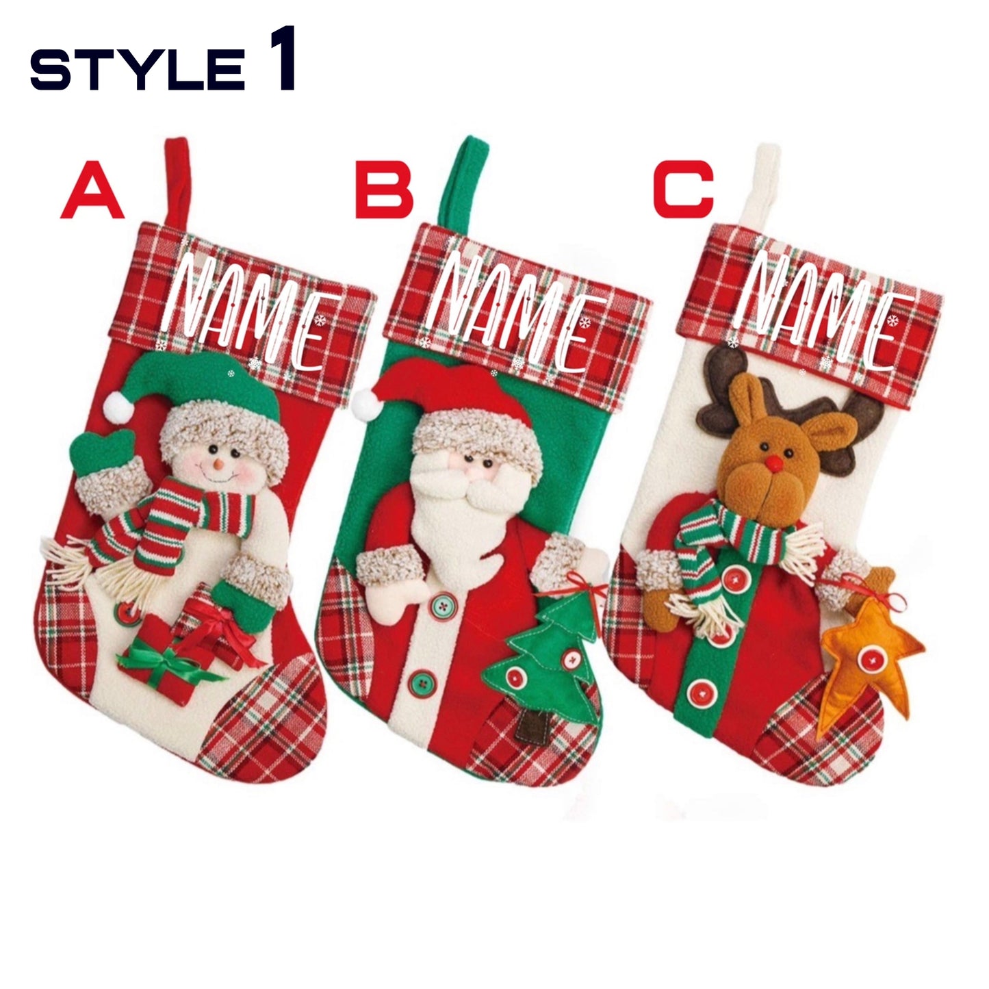 Christmas Stockings (3D)