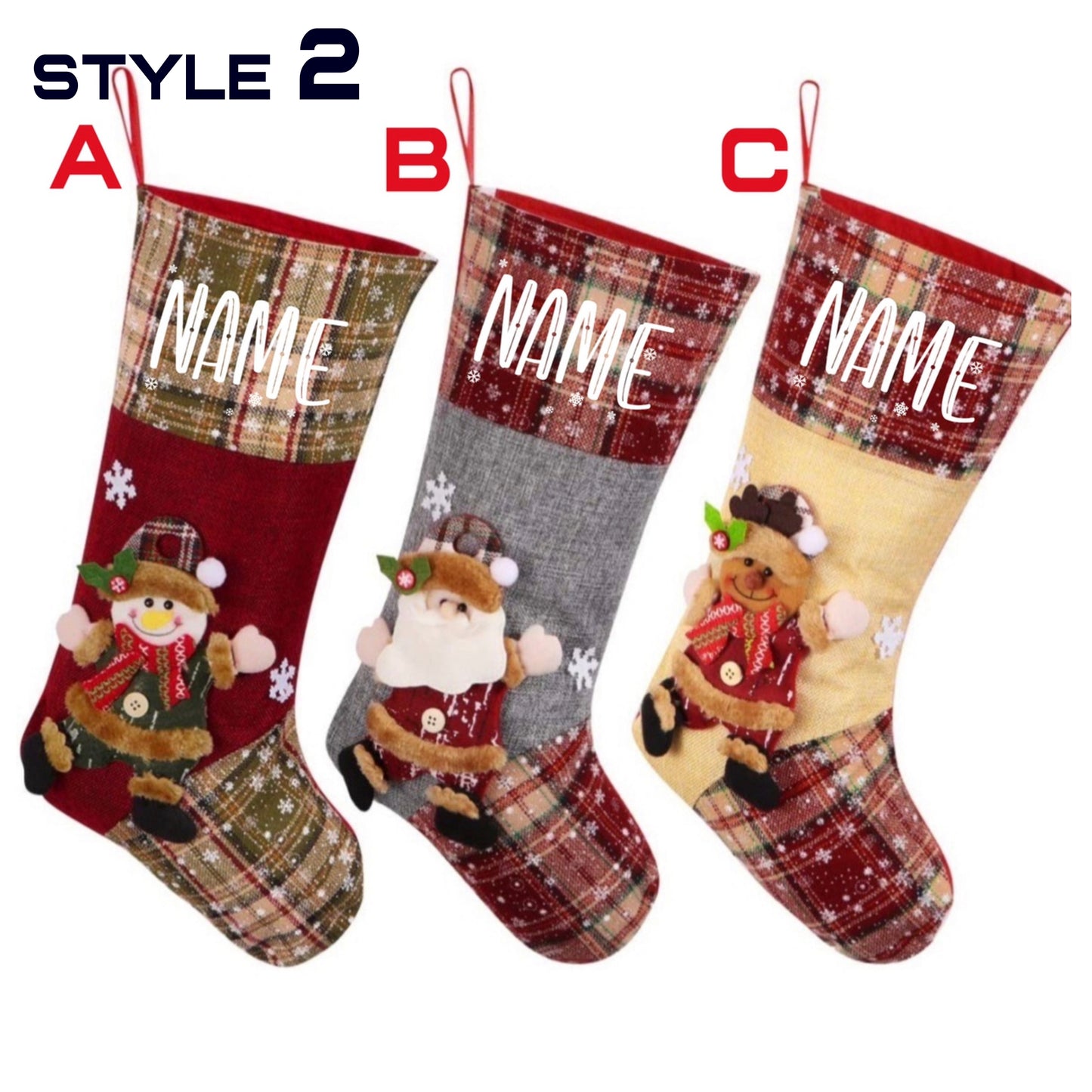 Christmas Stockings (3D)