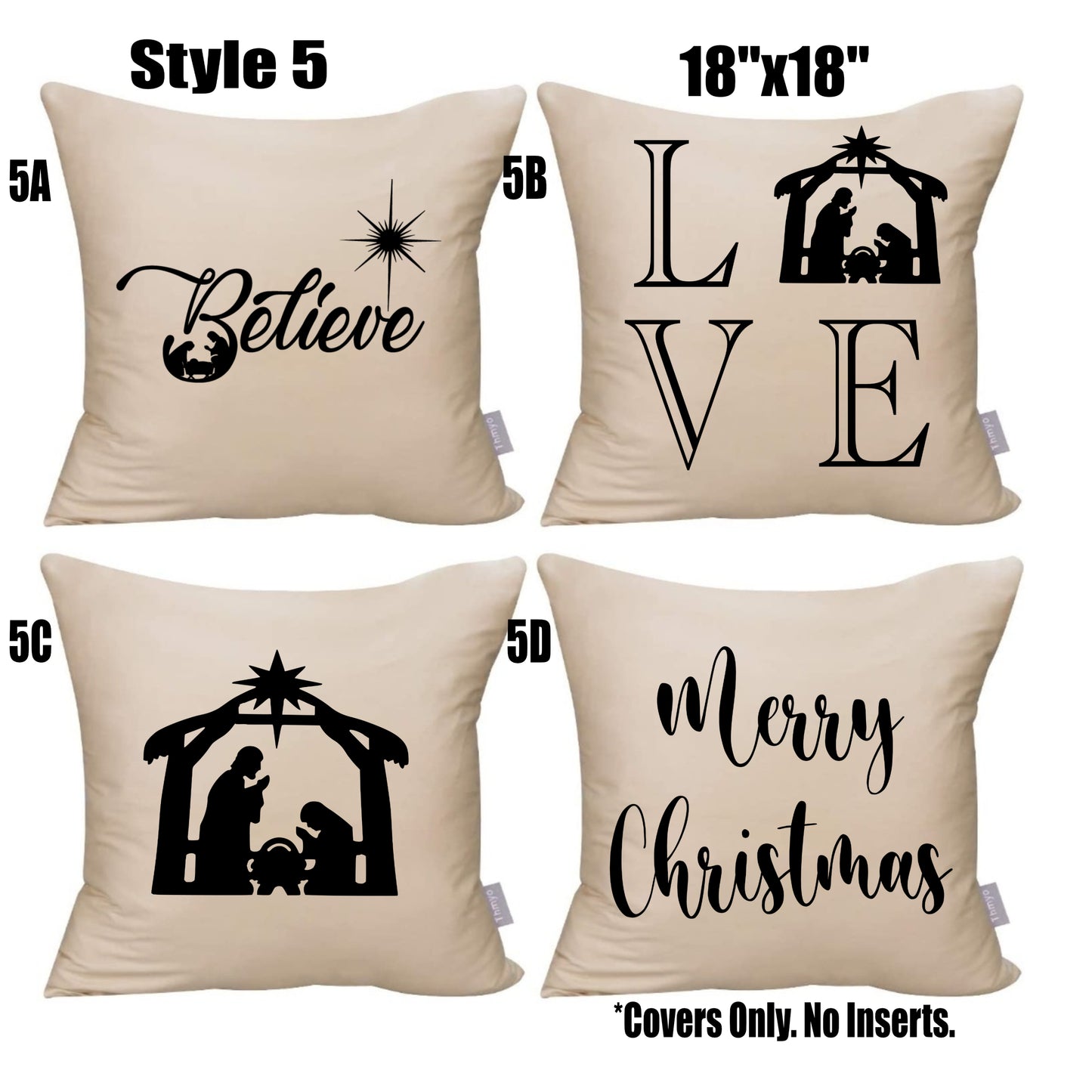 Christmas Pillow Covers/Cases