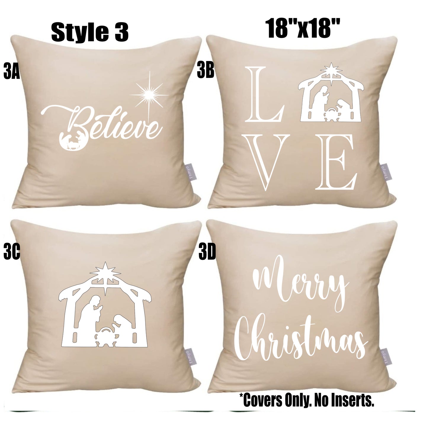 Christmas Pillow Covers/Cases