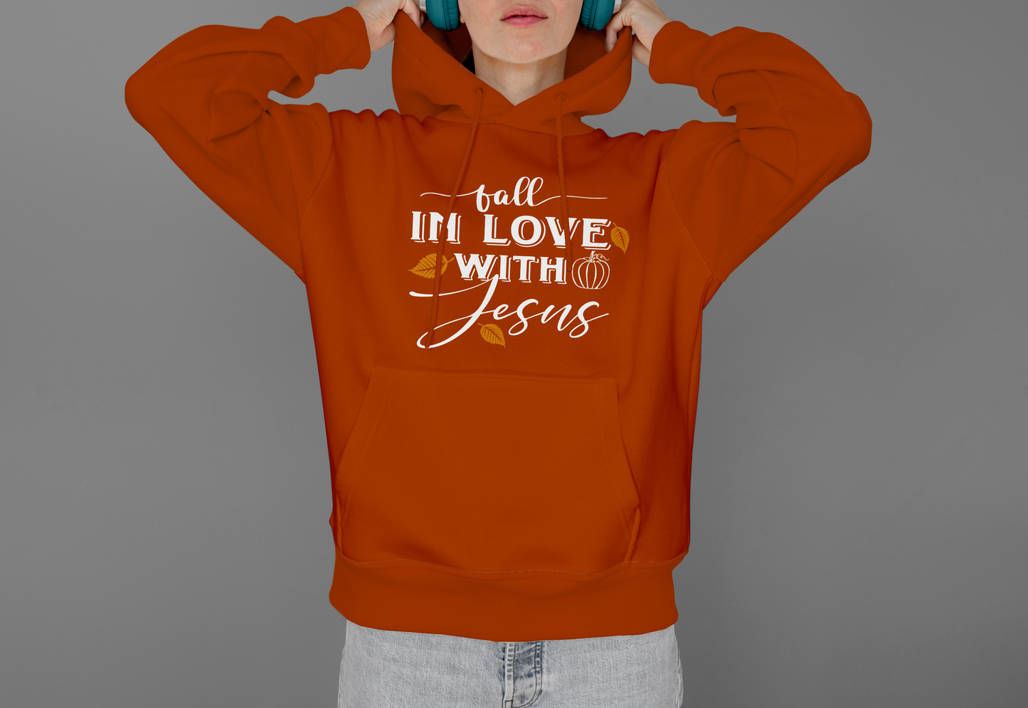 Fall In Love With Jesus Hoodie