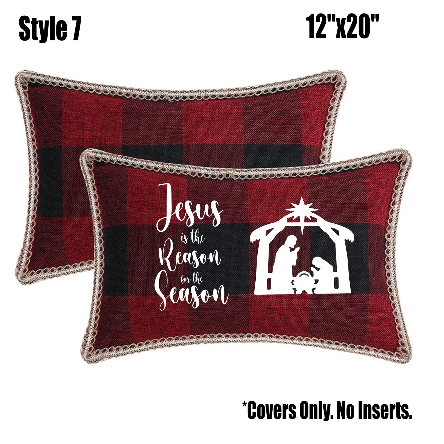 Christmas Pillow Covers/Cases